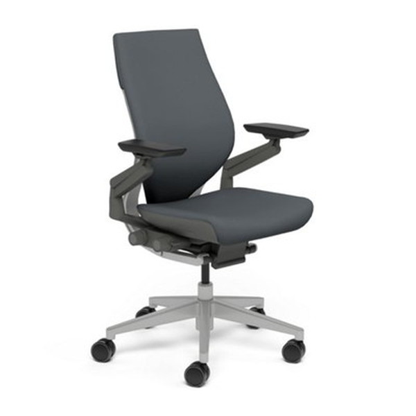 よろずやマルシェ本店 Steelcase Gesture ジェスチャー チェア ラップバック ダーク×ライト 可動肘(360アーム