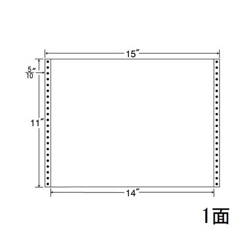 東洋印刷 タックシール nana レギュラータイプ (連続ラベル) 100折×5 MT15GS