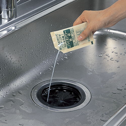 アズマ工業 排水口用洗浄剤 バイオパワー液状 排水パイプ用 50ml 5包入