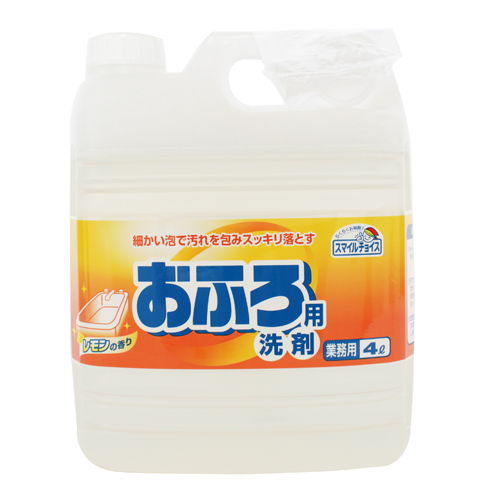 ミツエイ スマイルチョイス おふろ用洗剤 4L