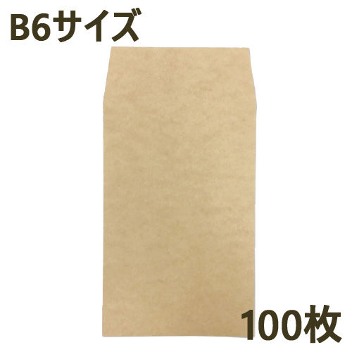 カクケイ 紙クッション封筒 B6サイズ 100枚 FK0401: テープ・梱包