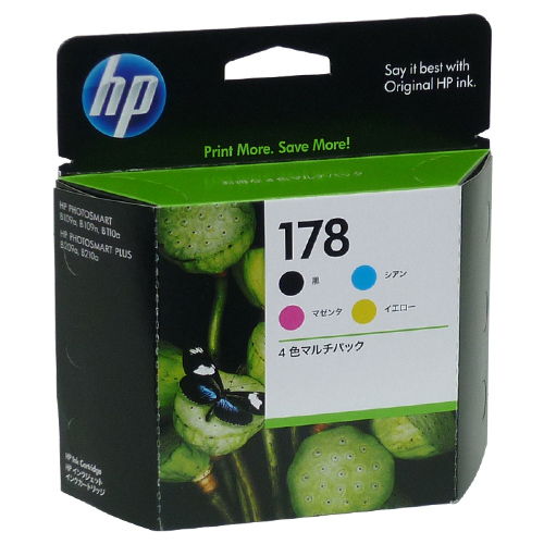 HP 純正インク HP178(CR281AA) HP178シリーズ 4色パック