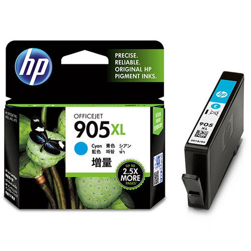 HP 純正インク HP905XL(T6M05AA) HP905/909シリーズ シアン