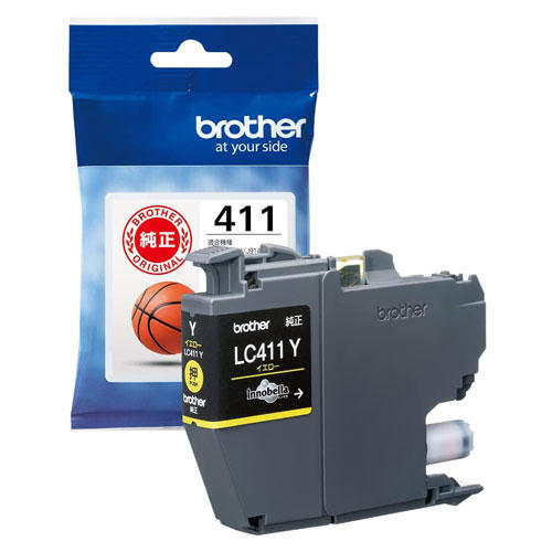 BROTHER インクカートリッジ イエロー 純正品 LC411Y