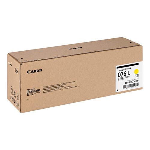 CANON トナーカートリッジ 076L 純正品 イエロー 5000枚