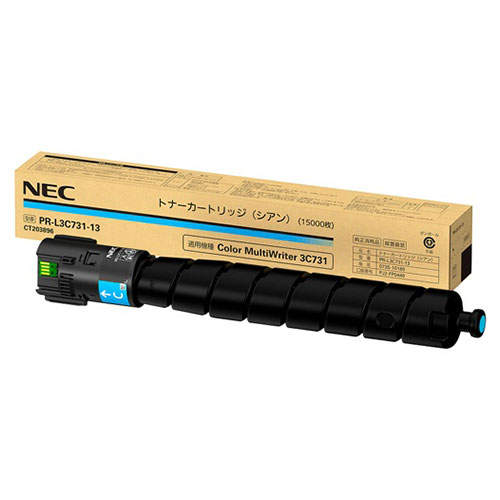 NEC トナーカートリッジ PR-L3C731-13 純正品 シアン 15000枚
