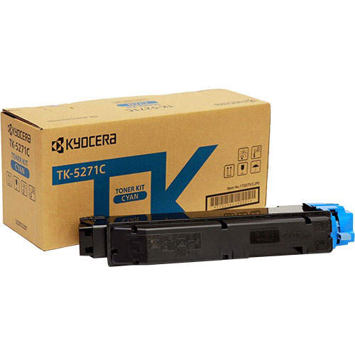 京セラ トナーカートリッジ TK-5271C 純正品 シアン 6000枚