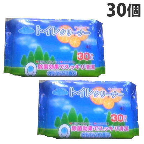昭和紙工 オアシス トイレクリーナー 30枚 30個