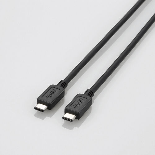 エレコム USB-Cケーブル C-Cタイプ USB3.1 1.5m ブラック USB3-CC15BK