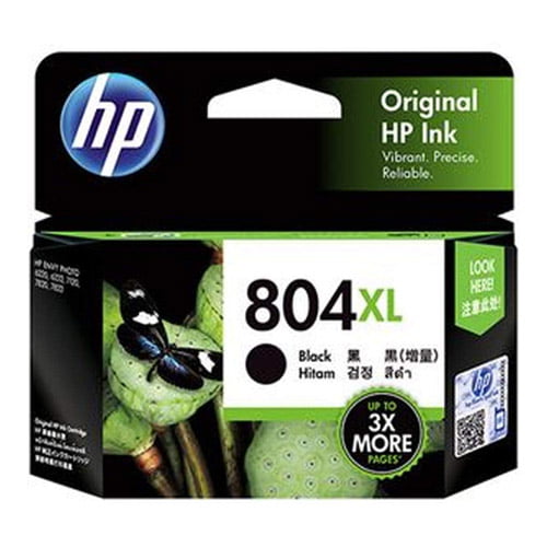 【ワケあり品】【アウトレット】HP 純正インクカートリッジ HP804XL 黒 T6N12AA