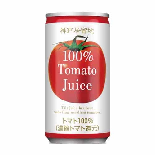 【ワケあり品】【アウトレット】【賞味期限:25.10.28】神戸居留地 トマトジュース 185g 30缶