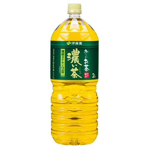 【ワケあり品】【アウトレット】【賞味期限：23.12.31】伊藤園 おーいお茶 濃い茶 2L 6本