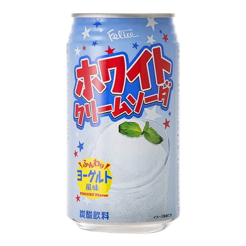 【ワケあり品】【アウトレット】【賞味期限：23.05.31】ホワイトクリームソーダ 350ml×18缶