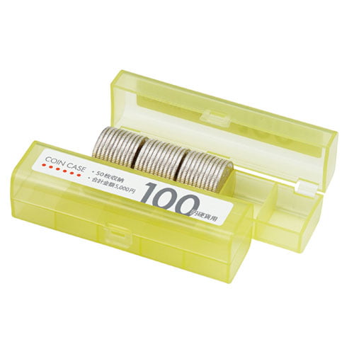 オープン工業 コインケース 100円硬貨用 93×26×26 M-100