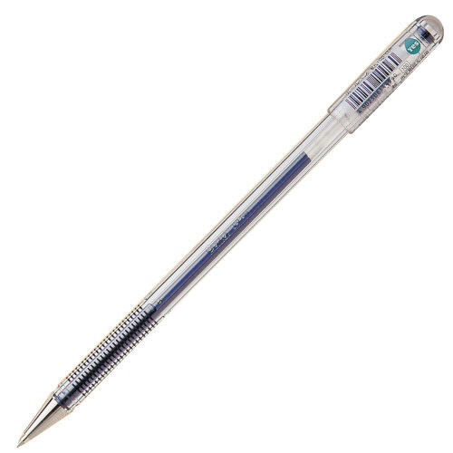 ぺんてる Yesハイブリッド ボールペン キャップ式 0.5mm 青 EK105-GC