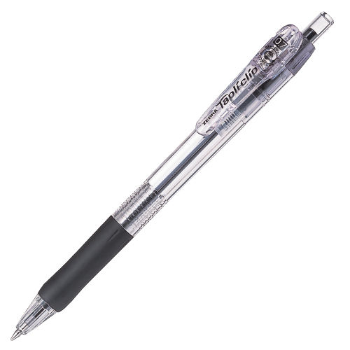 ゼブラ 油性ボールペン タプリクリップ 0.7mm 黒 BN5-BK
