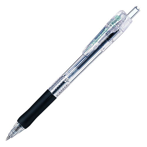 ゼブラ 油性ボールペン タプリクリップ 0.4mm 黒 BNH5-BK