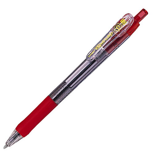 ゼブラ 油性ボールペン タプリクリップ 赤 BNB5-R