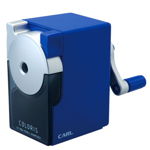 カール カラリス 鉛筆削り ブルー CP-100A-B