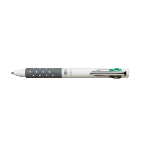 トンボ鉛筆 リポータースマート 4色ボールペン ホワイト BC-FRL21