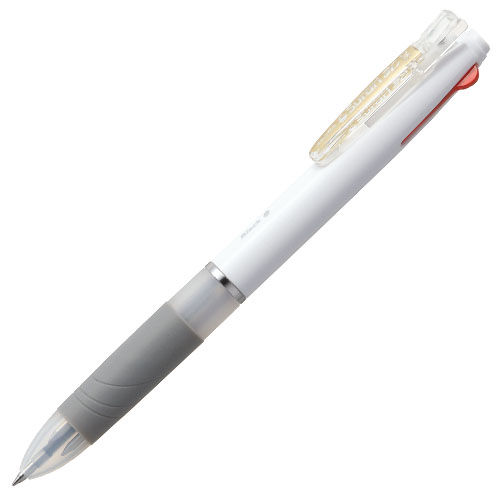 ゼブラ エマルジョンボールペン スラリ 3C 3色ボールペン 0.5mm 白 B3AS11-W