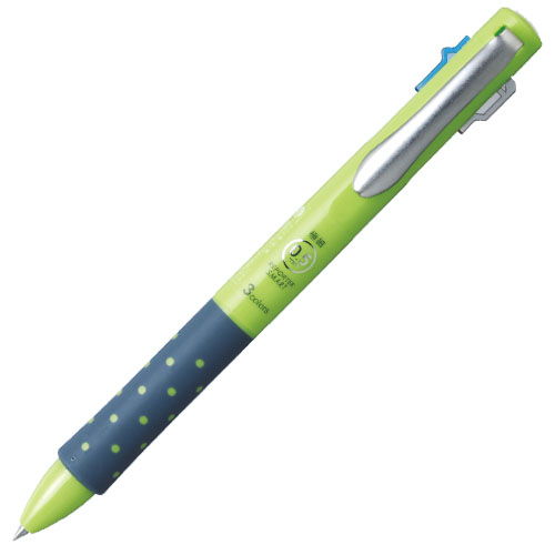 トンボ鉛筆 リポータースマート 3色ボールペン 0.5mm グリーン BC-TRLE62