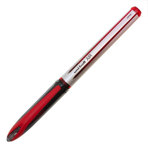 三菱鉛筆 ゲルインクボールペン ユニボールエア ボールペン 0.7mm 赤 UBA20107.15