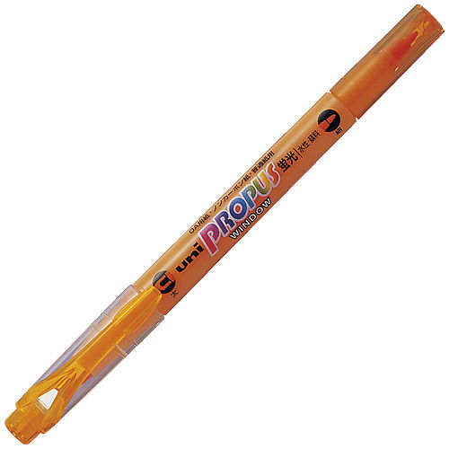 三菱鉛筆 蛍光ペン プロパスウインドウ 橙 PUS102T.4