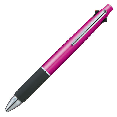 三菱鉛筆 油性ボールペン ジェットストリーム 4&1 多色多機能ペン 0.5mm ピンク MSXE510005.13