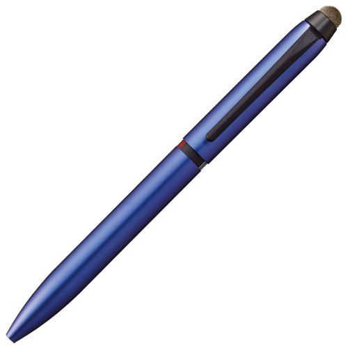 三菱鉛筆 油性ボールペン ジェットストリーム スタイラス 3色ボールペン ネイビー SXE3T18005P9