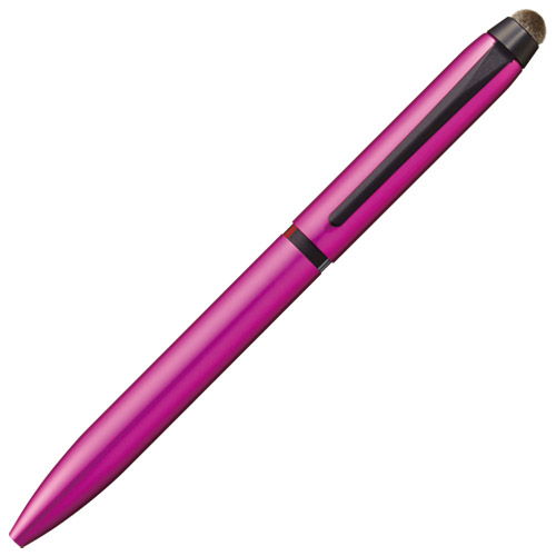 三菱鉛筆 油性ボールペン ジェットストリーム スタイラス 3色ボールペン ピンク SXE3T18005P13
