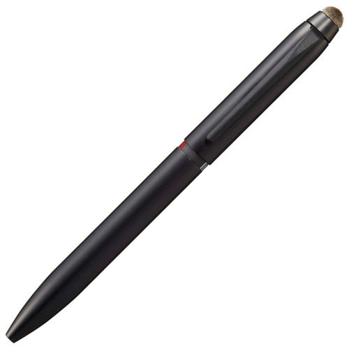 三菱鉛筆 油性ボールペン ジェットストリーム スタイラス 3色ボールペン ブラック SXE3T18005P24