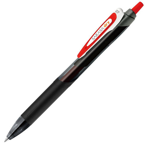 ゼブラ ジェルボールペン サラサドライ 0.7mm 赤 JJB31-R