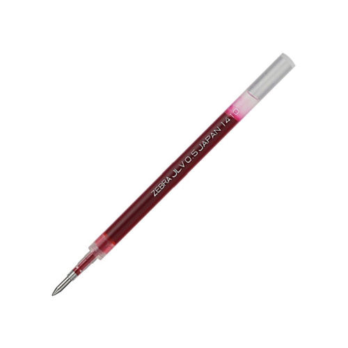 ゼブラ サラサドライ 替芯 JLV-0.5芯 0.5mm 赤 10本入 RJLV5-R