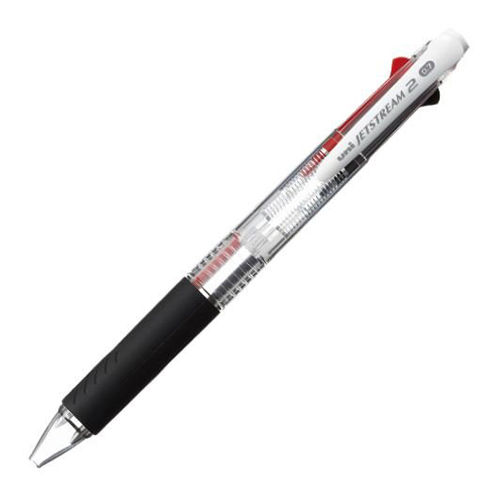三菱鉛筆 2色 ジェットストリーム 0.7mm 透明 SXE230007.T