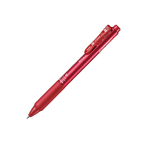 ぺんてる ビクーニャ フィール 3色ボールペン 0.5 メタリックレッド BXCB35MB