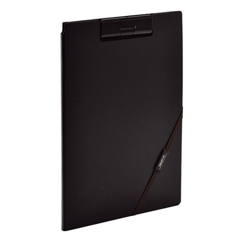 リヒトラブ クリップファイル SMARTFIT A4タテ ブラック F-7560-24