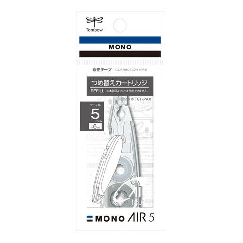 トンボ鉛筆 修正テープ モノエアーペン 詰替 5.0MM CT-PAR5