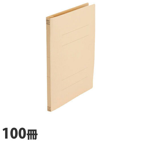 FAMS フラットファイル A4タテ イエロー 100冊