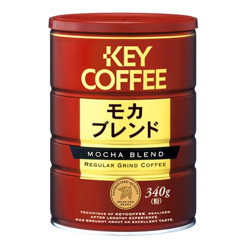 キーコーヒー モカ・ブレンド　缶 340g