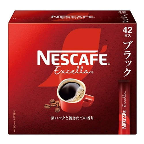 ネスレ ネスカフェ エクセラ スティックコーヒー ブラック 42P