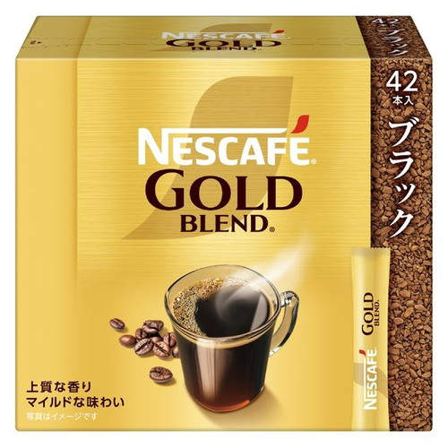 ネスレ ネスカフェ ゴールドブレンド スティック ブラック 42P