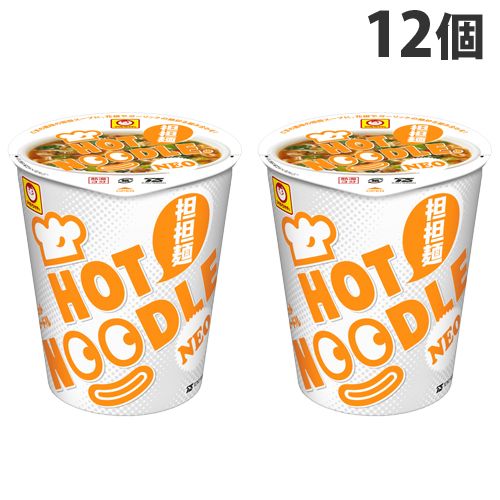 【賞味期限:21.08.10】東洋水産 マルちゃん ホットヌードル NEO 坦坦麺 76g×12個