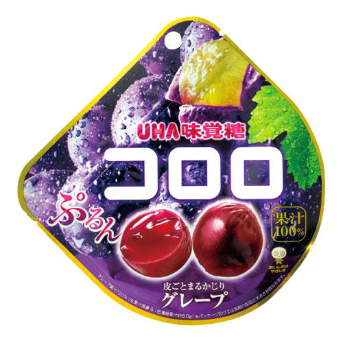 【賞味期限:24.08.31】UHA味覚糖 コロロ グレープ 48g