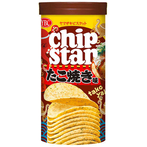 【賞味期限:26.05.31】ヤマザキビスケット チップスターS たこ焼き味 45g