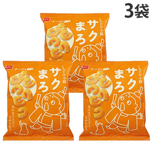 【賞味期限:26.01.31】おやつカンパニー くちどけ小路サクまろ チーズ味 52g×3袋