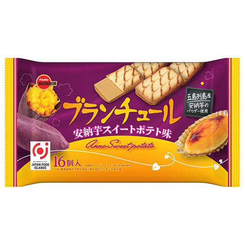 【賞味期限:26.04.30】ブルボン ブランチュール 安納芋スイートポテト味 16個入