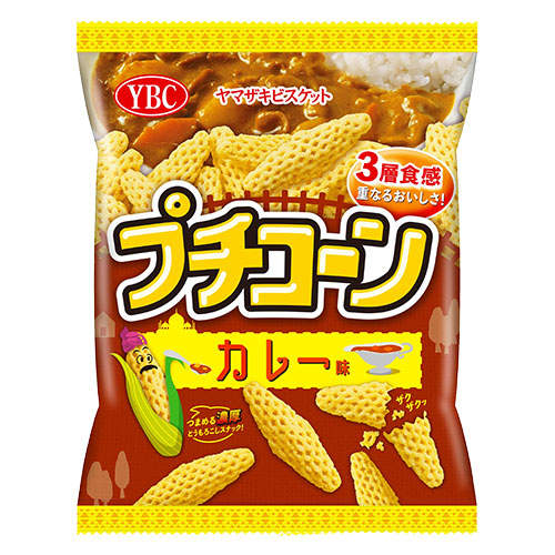 【賞味期限:26.05.31】ヤマザキビスケット プチコーン カレー味 50g