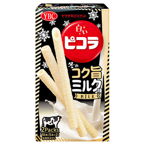 賞味期限:26.08.31 ピコラ 冬のコク旨ミルク味 ヤマザキビスケット 10本入