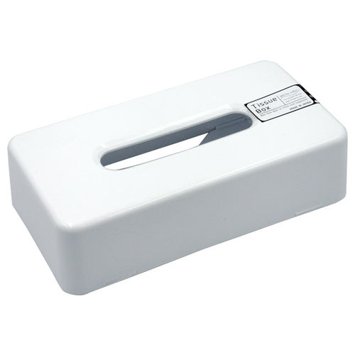 石田工業 ティッシュBOX ホワイト K-010